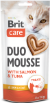 Brit Care Cat Mousse Creamy Salmon Tuna 4x14g