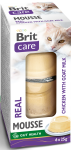 Brit Care Cat Mousse Cups  Chicken Goat Milk 6x25g
