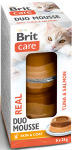 Brit Care Cat Mousse Cups Duo Tuna Salmon 6x25g