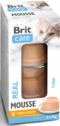 Brit Care Cat Mousse Cups Tuna 6x25g