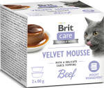 Brit Care Cat Mousse Velvet Beef 2x80g