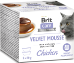 Brit Care Cat Mousse Velvet Chicken 2x80g
