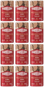 CARNILOVE Cat Pouch Gravy Wild Boar 12x85g