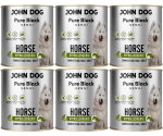 JohnDog Pure Black Sensi Konina Hypoallergen 6x800g
