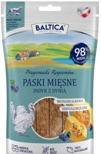 Baltica  Snack Paski Indyk Dynia 90g