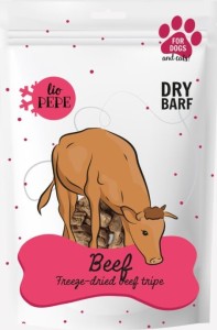 Paka Zwierzaka Przysmak Lio  Beef Tripe 60g