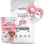 Baltica Mono Adult Rabbit Rice M 9kg + Prezent