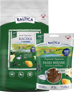 Baltica Kaczka z Gruszką M/L 9kg + Prezent