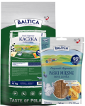 Baltica Kaczka z Gruszką M/L 12kg + Prezent