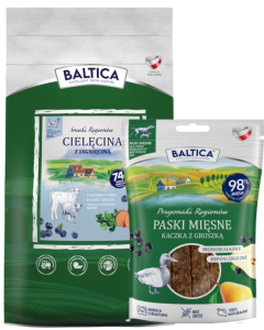 Baltica Cielęcina z jagnięciną XS/S 9kg + Prezent
