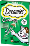 DREAMIES Creamy Przysmak dla kota Kocimięta 4x10g