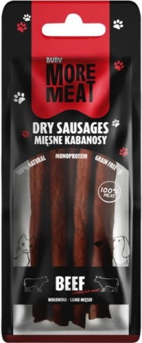 BUBA More Meat Kabanosy wołowina 70g