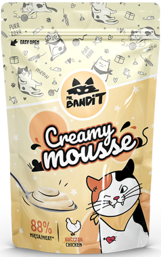Mr.Bandit Cat Creamy Mousse Kurczak 60g