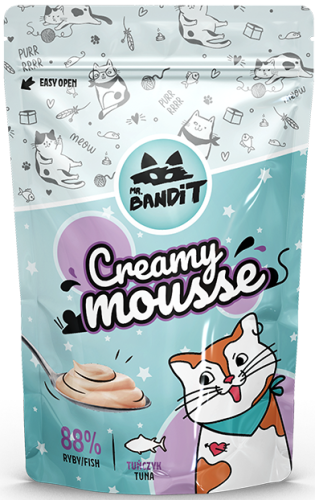 Mr.Bandit Cat Creamy Mousse Tuńczyk 60g