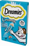 DREAMIES Creamy Przysmak dla kota Łosoś 4x10g