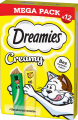 DREAMIES Creamy Przysmak dla kota Kocimięta Ser 12x10g