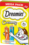 DREAMIES Creamy Przysmak dla kota Kurczak Łosoś 12x10g