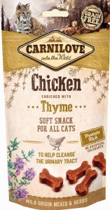 CARNILOVE Cat Snack Soft Chicken&Thyme 50g