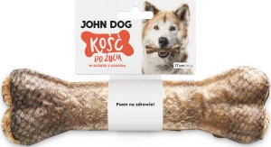 JOHNDOG Kość z łososiem 115g