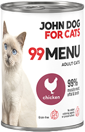 JohnDog ForCat  99 Menu Adult Kurczak 400g