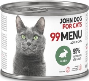 JohnDog ForCat  99 Menu  Adult Królik 200g
