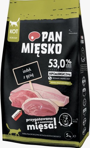 Pan Mięsko Kot Indyk Gęś S 5kg