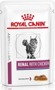 Royal Canin Veterinary Cat Renal Chicken Gravy 12x85g
