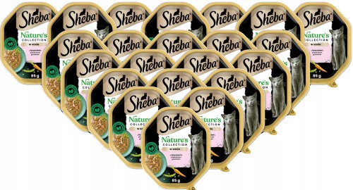 Sheba Tacka Natures Sos Łosoś 22x85g