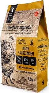 Wiejska Zagroda Kocięta Indyk z Kurczakiem 1,6kg