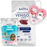 Baltica Monoprotein Adult  Venison Rice M 12kg + Prezent