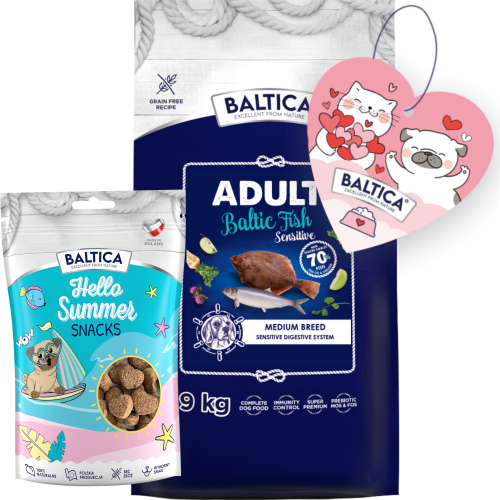 Baltica Baltic Fish Sensitive M 9kg + Prezent