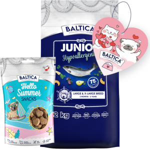 Baltica Junior Hypoallergenic Large 12kg + Prezent
