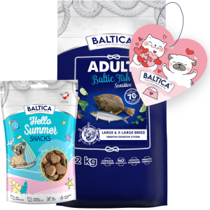 Baltica Baltic Fish Sensitive L/XL 12kg + Prezent