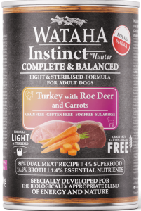 Wataha Instinct  Light Indyk Sarna Marchewka 400g