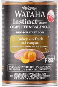 Wataha Instinct Indyk Kaczka Dynia 400g