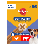 PEDIGREE DENTASTIX Daily Dental Sticks dla Małych Psów 56 Sztuk
