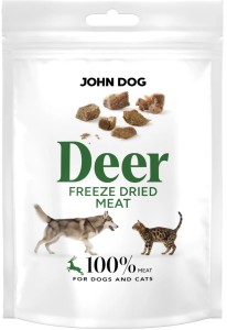 JohnDog Freeze Dried Deer 30g