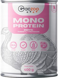 Gaczoo Mono  Puppy Indyk 400g