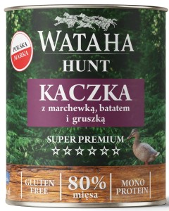 Wataha Hunt Adult Kaczka Marchewka Batat Gruszka 800g