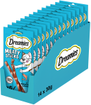 DREAMIES Meaty Sticks przysmaki dla kota z łososiem 14x30 g (420 g)