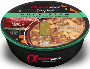 AlphaSpirit Pies Mokra Real Food Duck Stew 280g