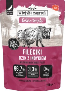 Wiejska Zagroda M Fileciki Dzik Indyk 280g