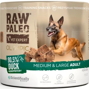 VetExpert Raw Paleo Przysmak Olympic Duck Medium Large 90g