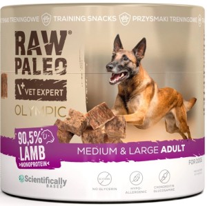 VetExpert Raw Paleo Przysmak Olympic Lamb Medium Large 90g