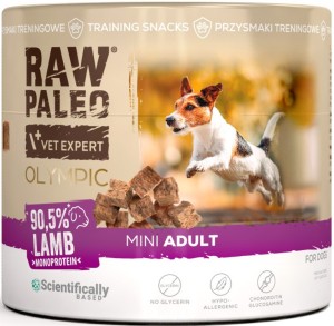 VetExpert Raw Paleo Przysmak Olympic Mini Lamb 90g