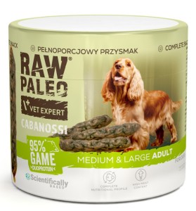 VetExpert Raw Paleo Przysmak Cabanossi Medium Large Game 100g