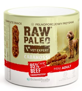 VetExpert Raw Paleo Przysmak Cabanossi Mini Beef 100g