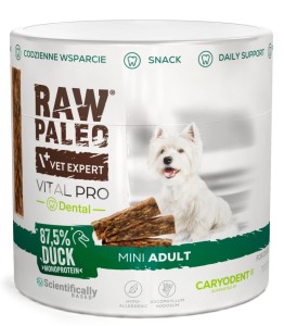 VetExpert Raw Paleo Przysmak Vital Pro Dental Mini Duck 100g