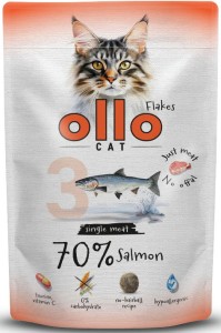 Ollo Cat nr 3 Saszetka Łosoś 85g