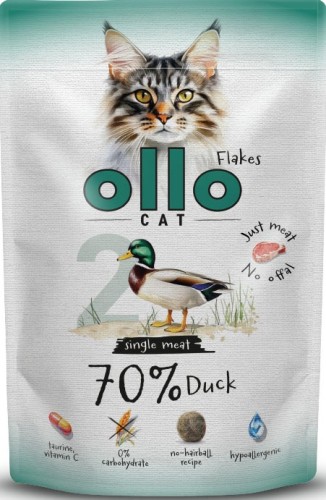 Ollo Cat nr 2 Saszetka Kaczka 85g